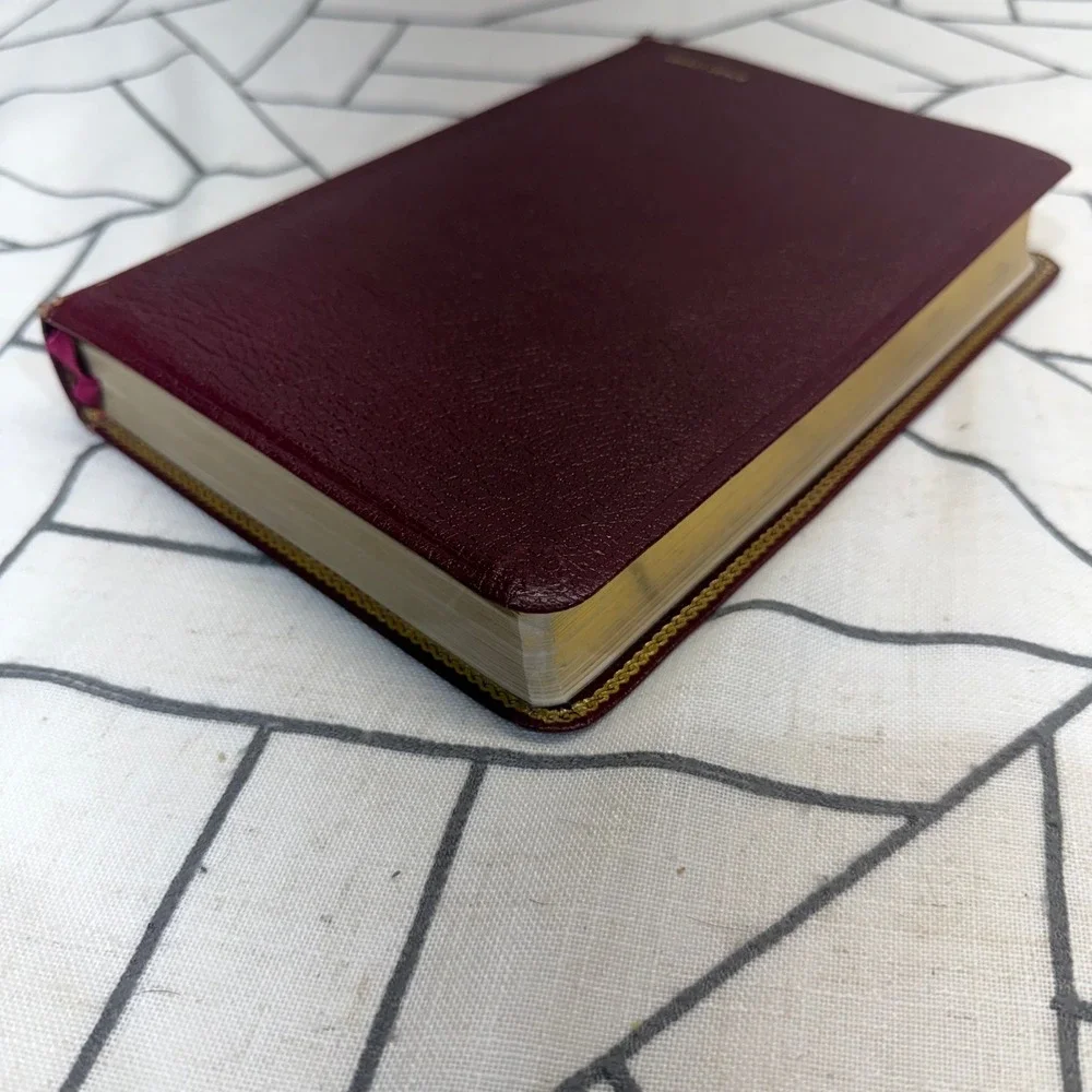 Thomas Nelson Holy Bible NKJV Burgundy Leather Possibility Thinkers Edition 1984